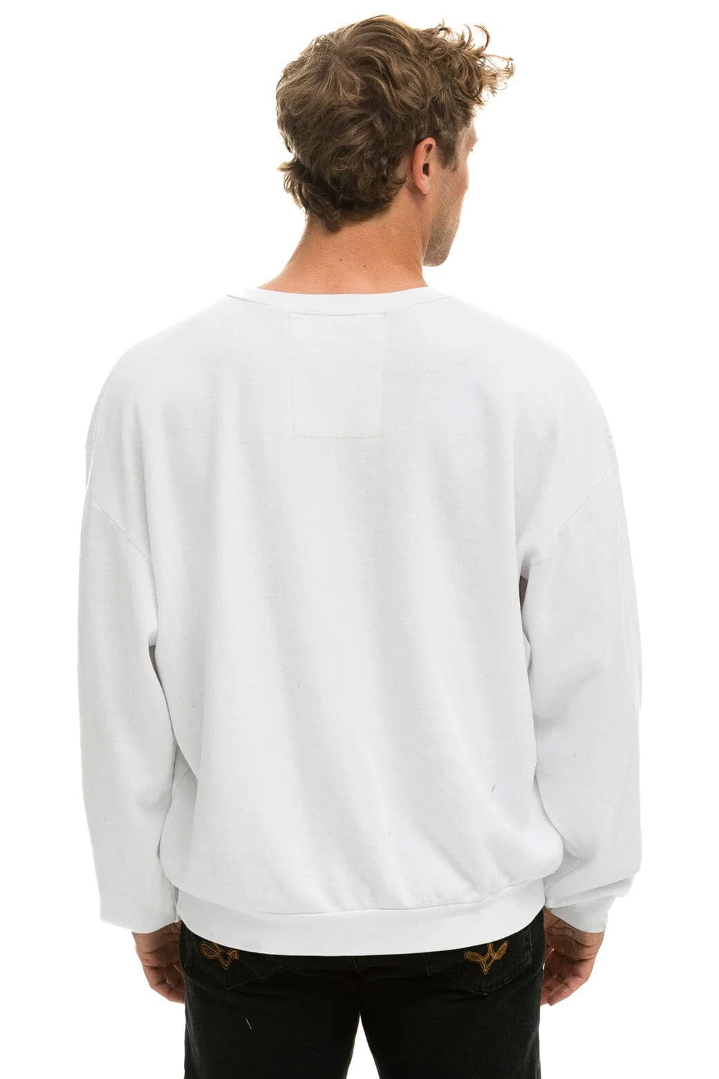 Aviator Nation MEMBER EXCLUSIVE RELAXED SWEATSHIRT - WHITE