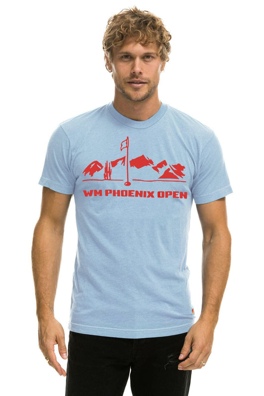Aviator Nation WM PHOENIX OPEN 2025 UNISEX CREW TEE - ICE