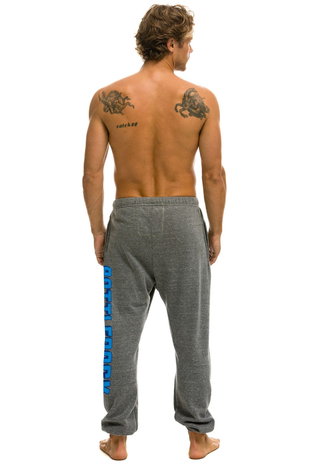 Aviator Nation BOTTLEROCK 2025 UNISEX POCKET SWEATPANTS - HEATHER