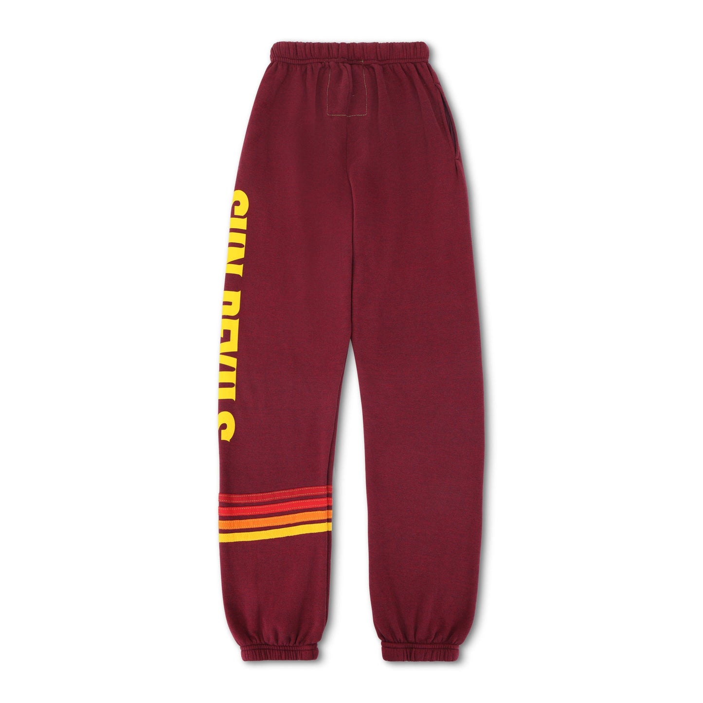 Aviator Nation ASU FORK UNISEX POCKET SWEATPANTS - MAROON