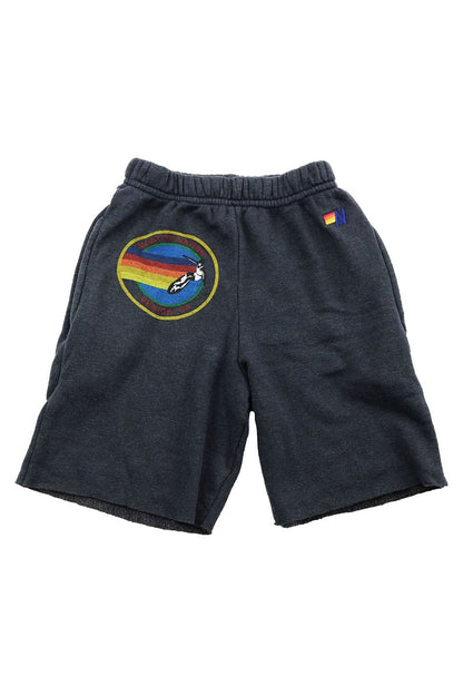 Aviator Nation AVIATOR NATION KIDS SWEATSHORTS - CHARCOAL
