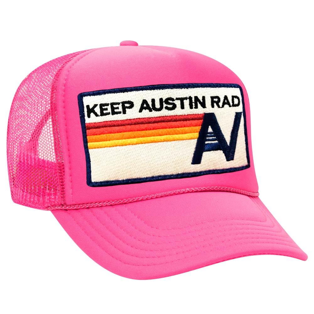 Aviator Nation KEEP AUSTIN RAD VINTAGE TRUCKER HAT