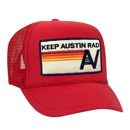 Aviator Nation KEEP AUSTIN RAD VINTAGE TRUCKER HAT