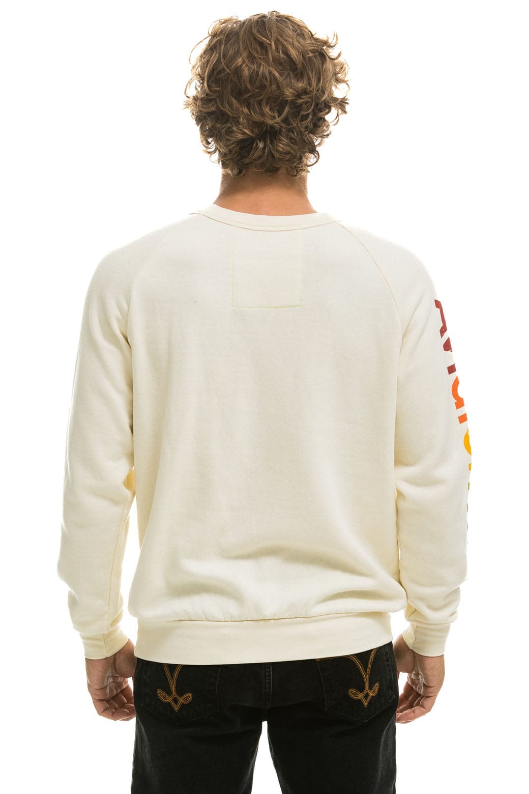 Aviator Nation AVIATOR NATION SWEATSHIRT - VINTAGE WHITE