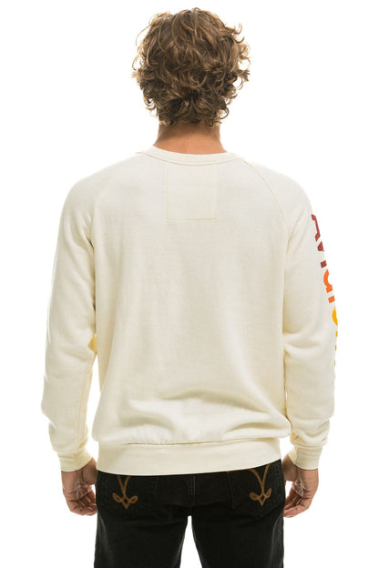 Aviator Nation AVIATOR NATION SWEATSHIRT - VINTAGE WHITE