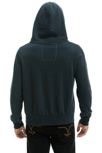 Aviator Nation 5 STRIPE HOODIE - CHARCOAL