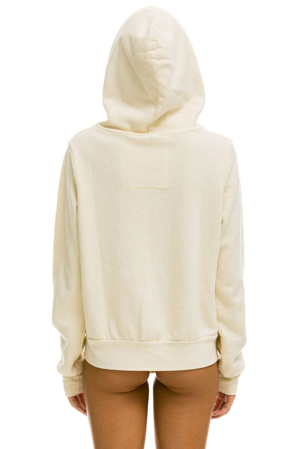 Aviator Nation 5 STRIPE HOODIE - VINTAGE WHITE
