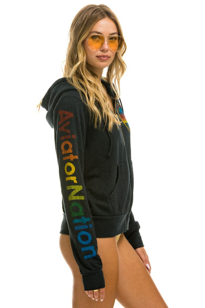 Aviator Nation AVIATOR NATION HOODIE - CHARCOAL