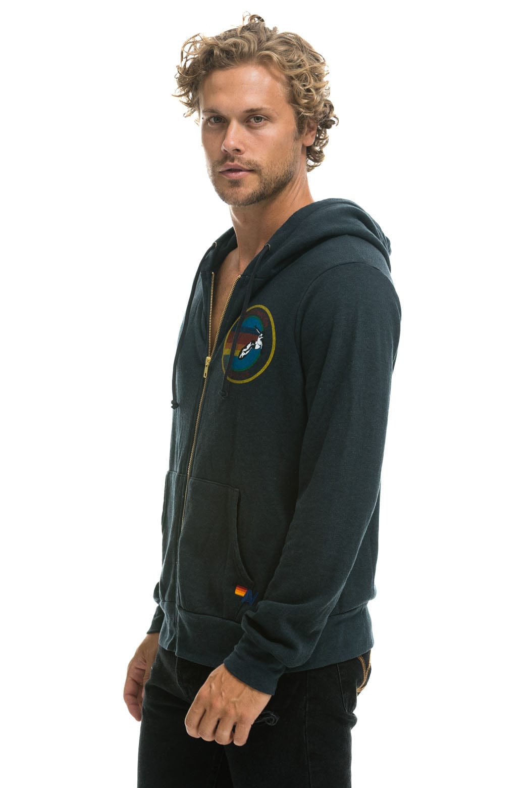 Aviator Nation AVIATOR NATION HOODIE - CHARCOAL