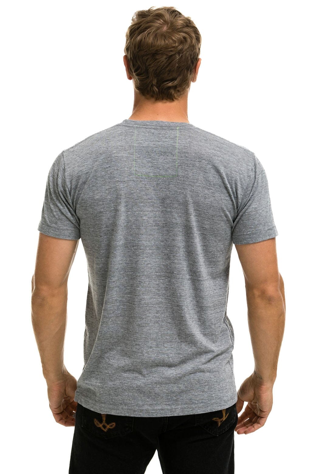 Aviator Nation LOCALS ONLY TEE - HEATHER GREY