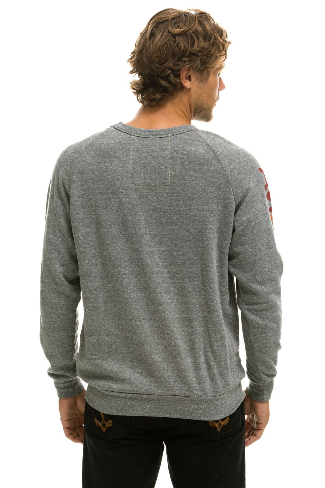 Aviator Nation AVIATOR NATION SWEATSHIRT - HEATHER GREY