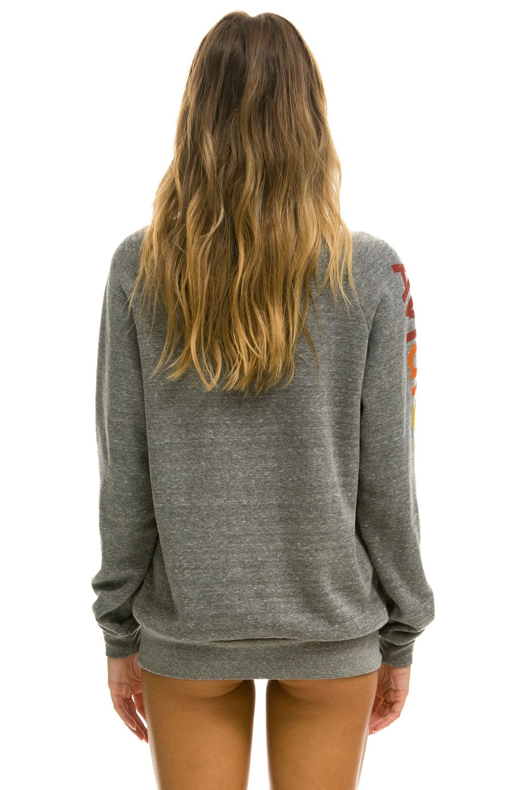 Aviator Nation AVIATOR NATION SWEATSHIRT - HEATHER GREY