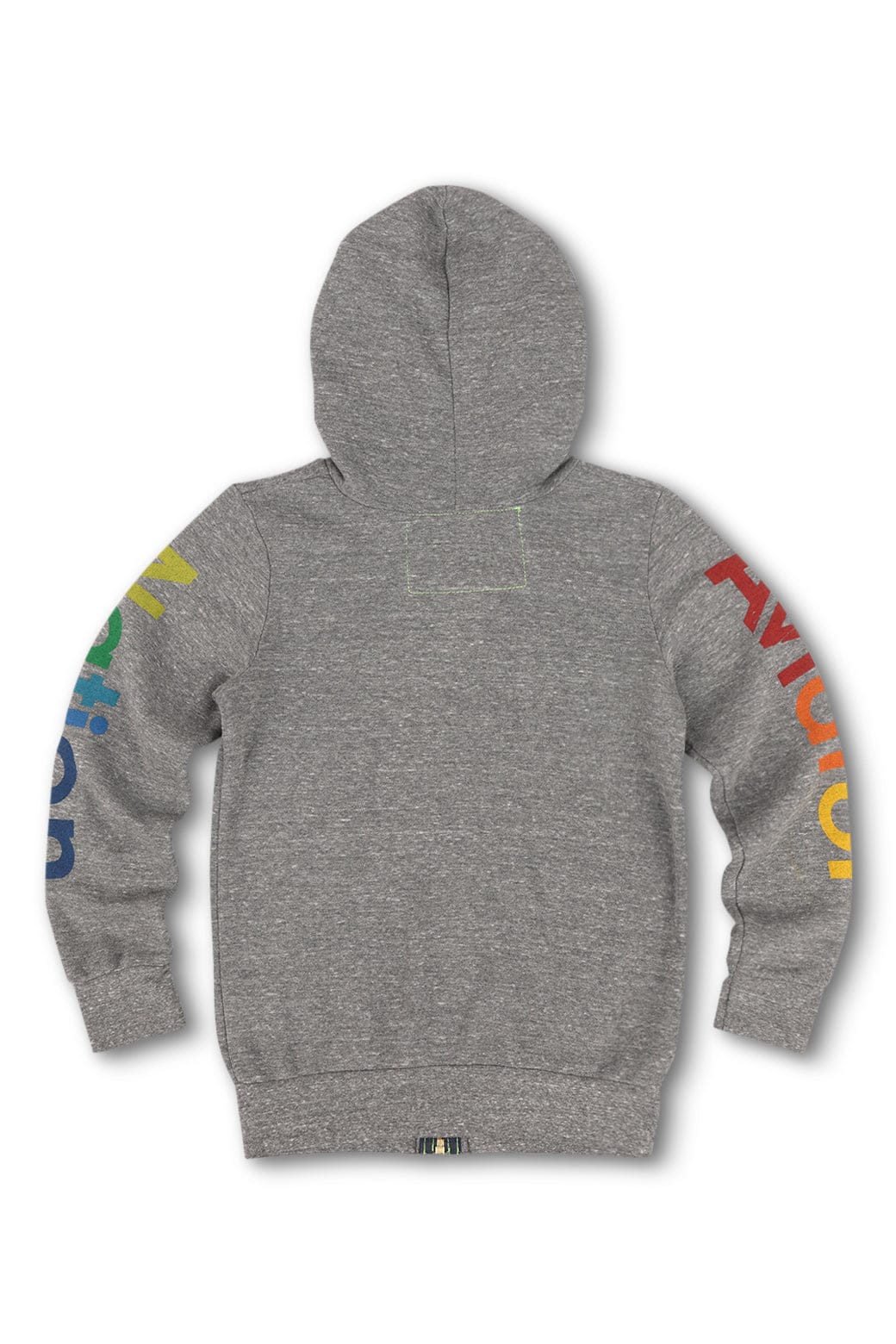 Aviator Nation KID'S AVIATOR NATION ZIP HOODIE - HEATHER GREY