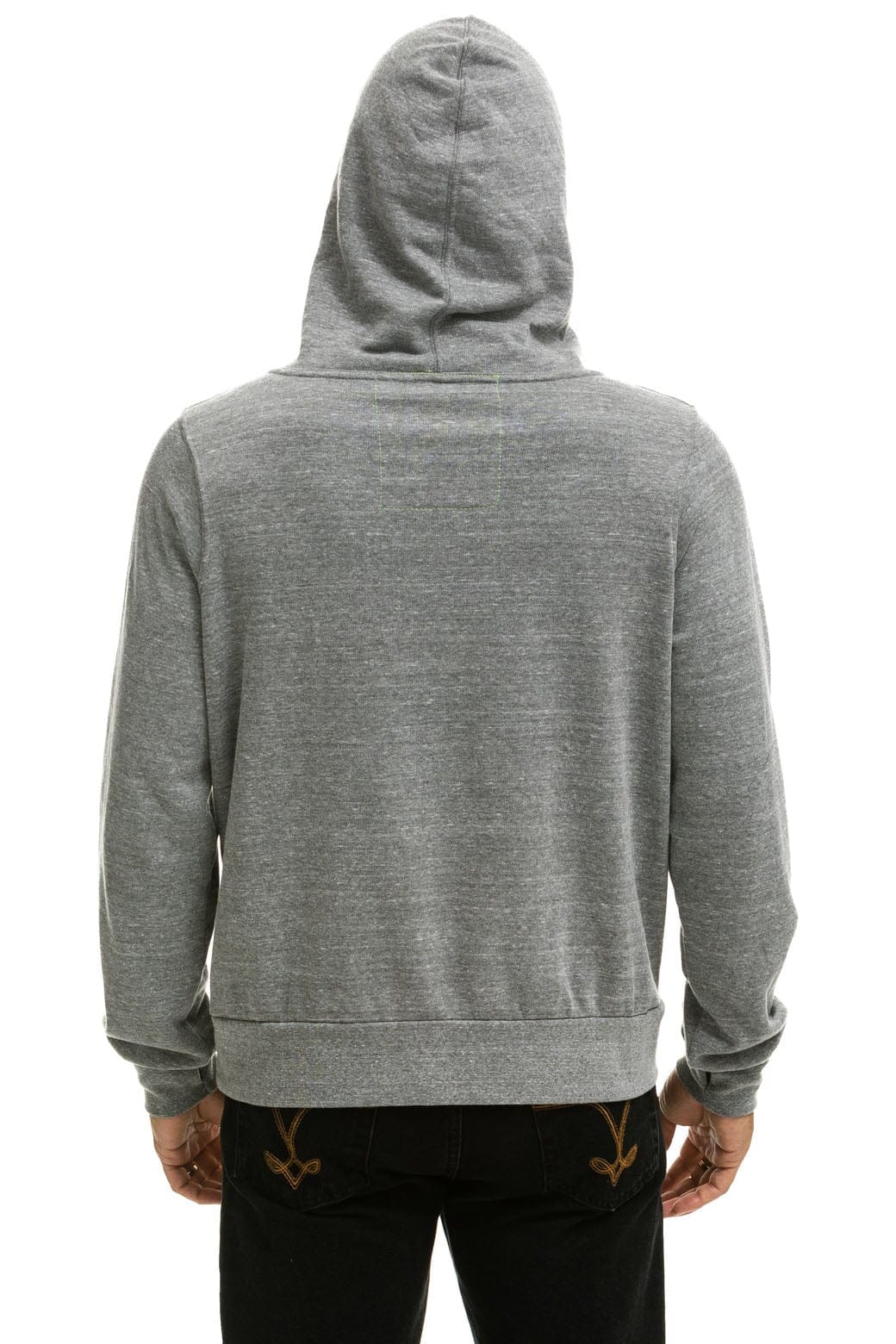 Aviator Nation NINJA PULLOVER HOODIE - HEATHER GREY