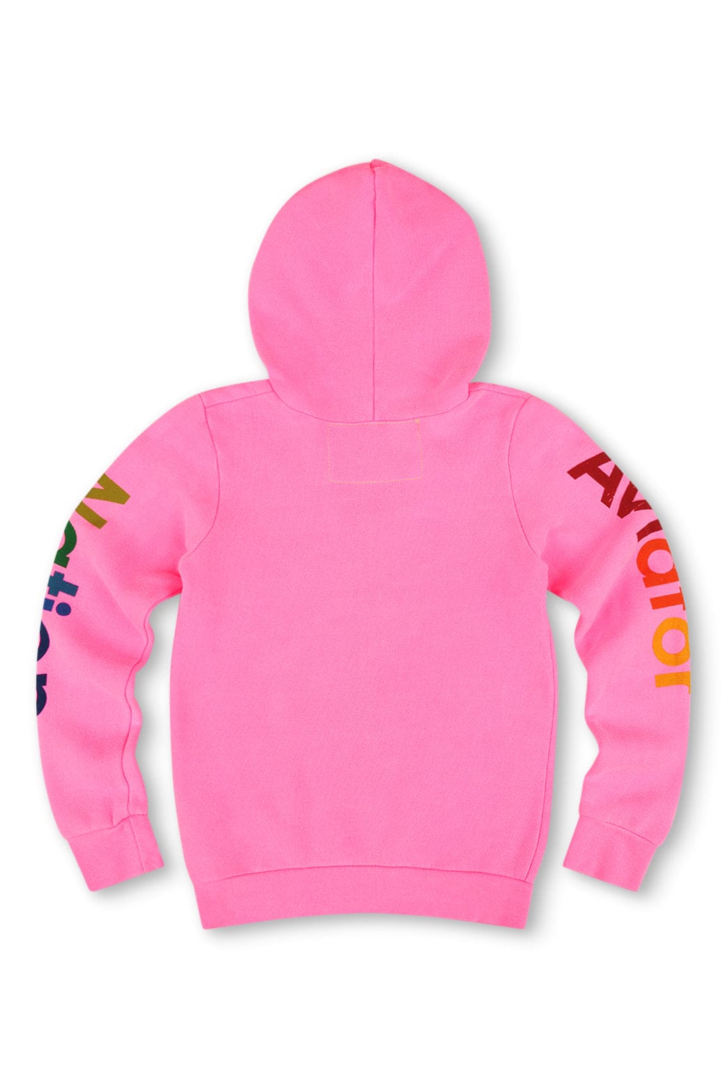 Aviator Nation KID'S AVIATOR NATION ZIP HOODIE - NEON PINK