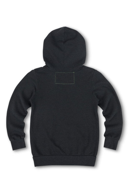 Aviator Nation KID'S 5 STRIPE HOODIE - CHARCOAL