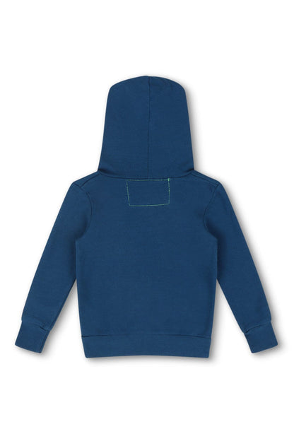 Aviator Nation KID'S 5 STRIPE HOODIE - ROYAL