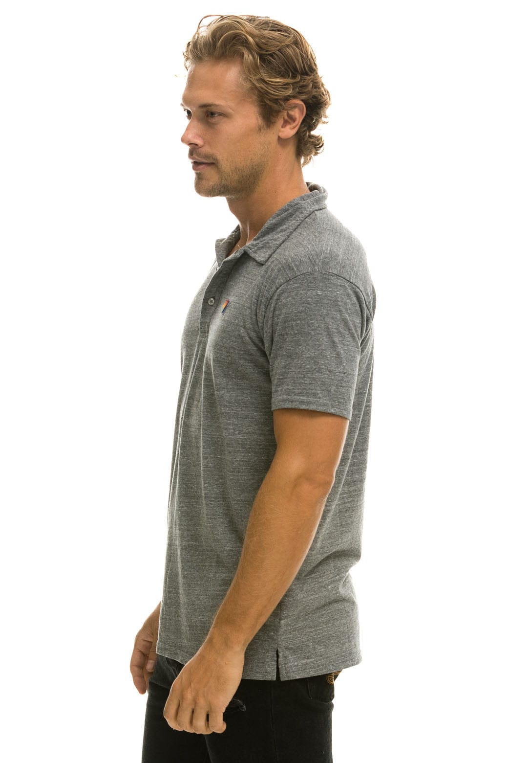 Aviator Nation AVIATOR NATION POLO - HEATHER GREY