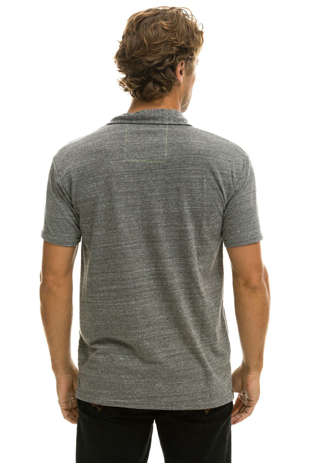 Aviator Nation AVIATOR NATION POLO - HEATHER GREY