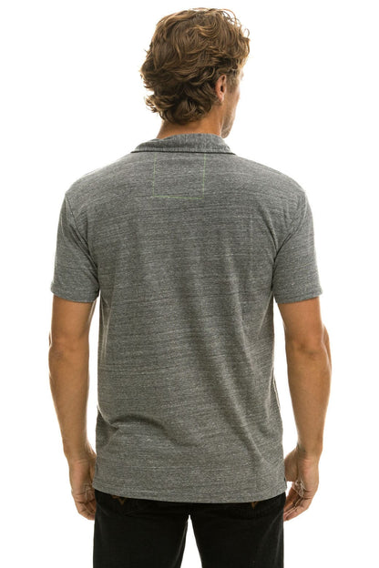 Aviator Nation AVIATOR NATION POLO - HEATHER GREY