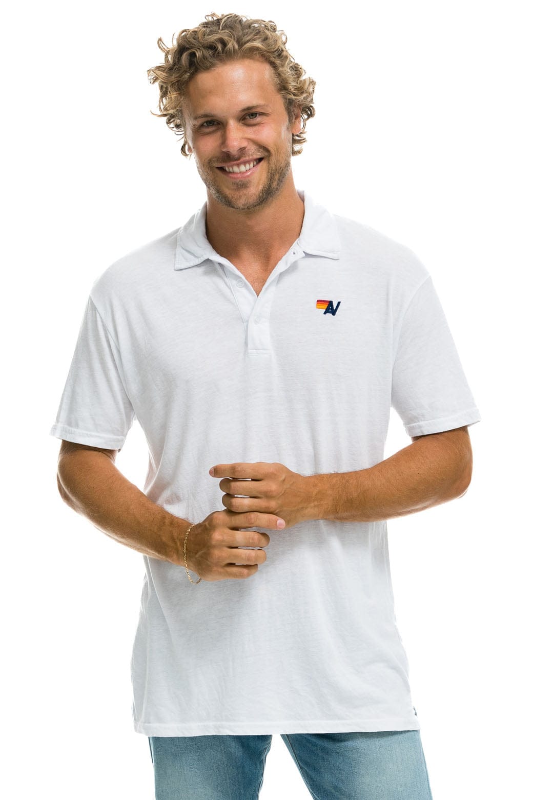 Aviator Nation AVIATOR NATION POLO - WHITE