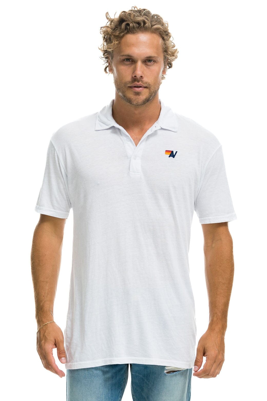 Aviator Nation AVIATOR NATION POLO - WHITE