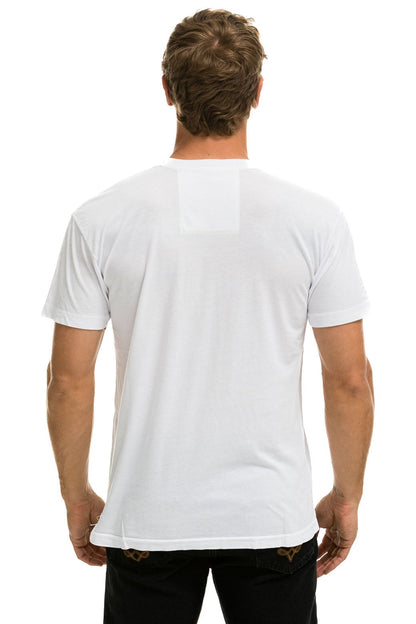 Aviator Nation SIGNATURE SMALL VENICE CIRCLE TEE - WHITE