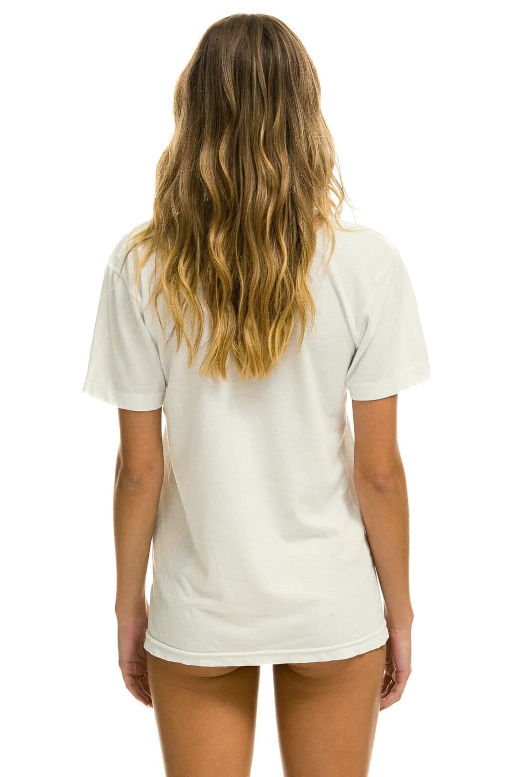 Aviator Nation LOGO TEE - VINTAGE WHITE