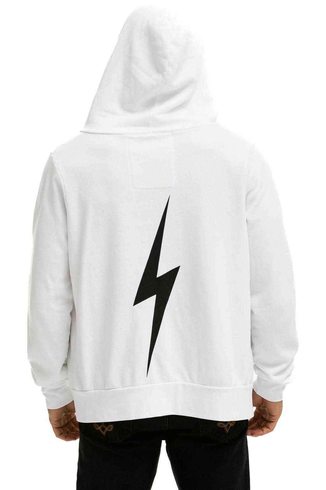 Aviator Nation BOLT HOODIE - WHITE