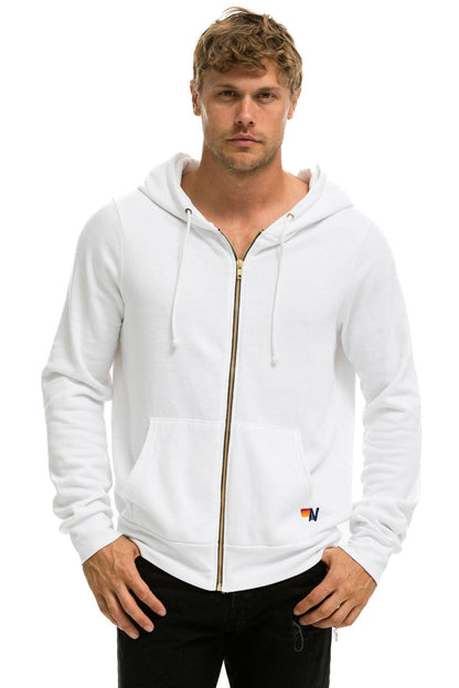 Aviator Nation BOLT HOODIE - WHITE
