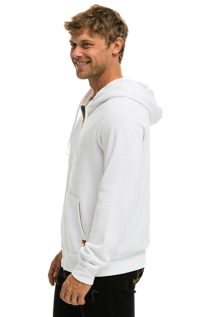 Aviator Nation BOLT HOODIE - WHITE