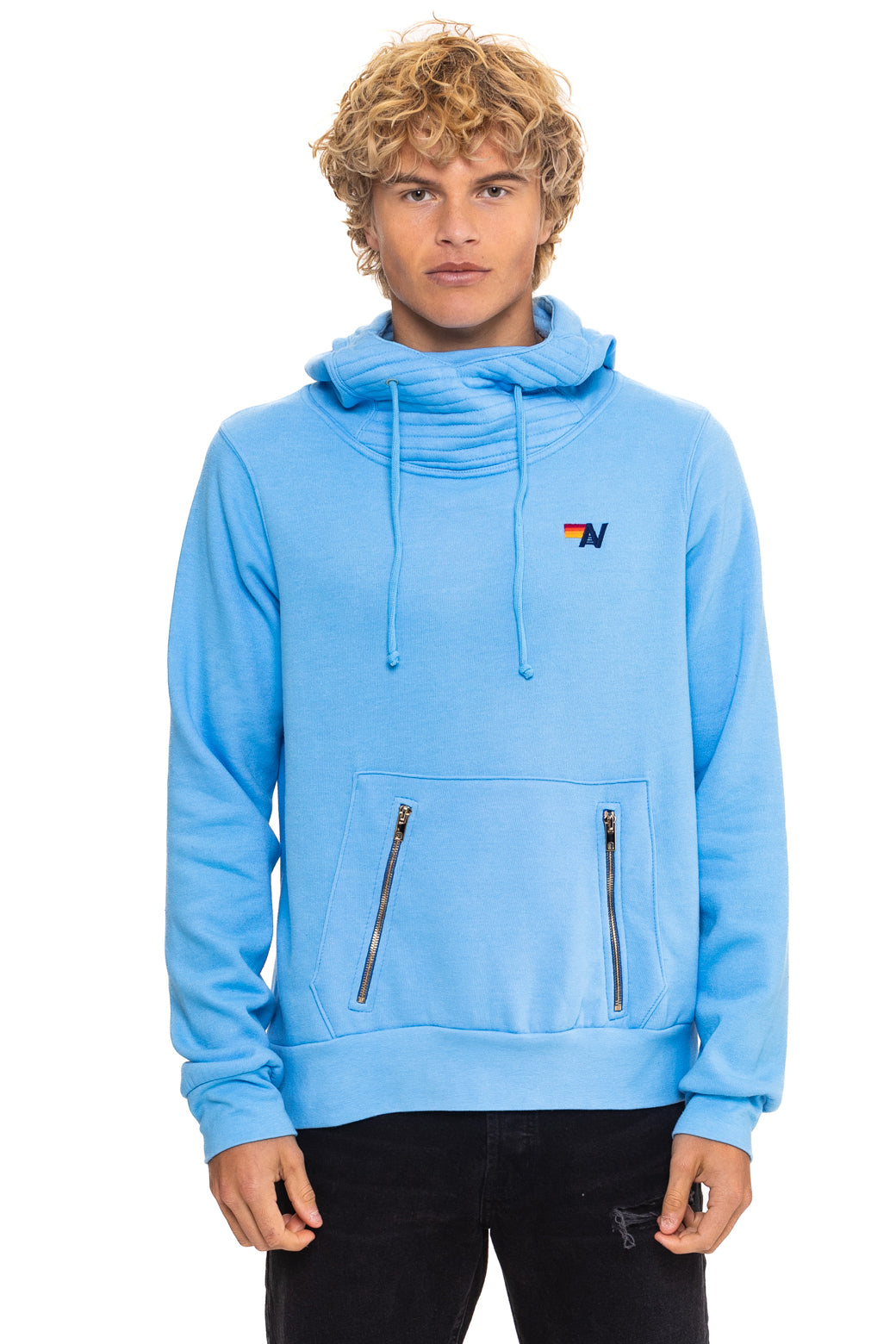 Aviator Nation NINJA PULLOVER HOODIE - SKY