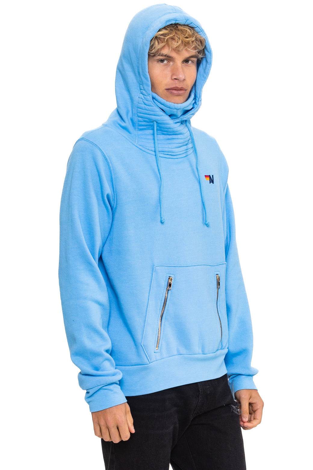 Aviator Nation NINJA PULLOVER HOODIE - SKY