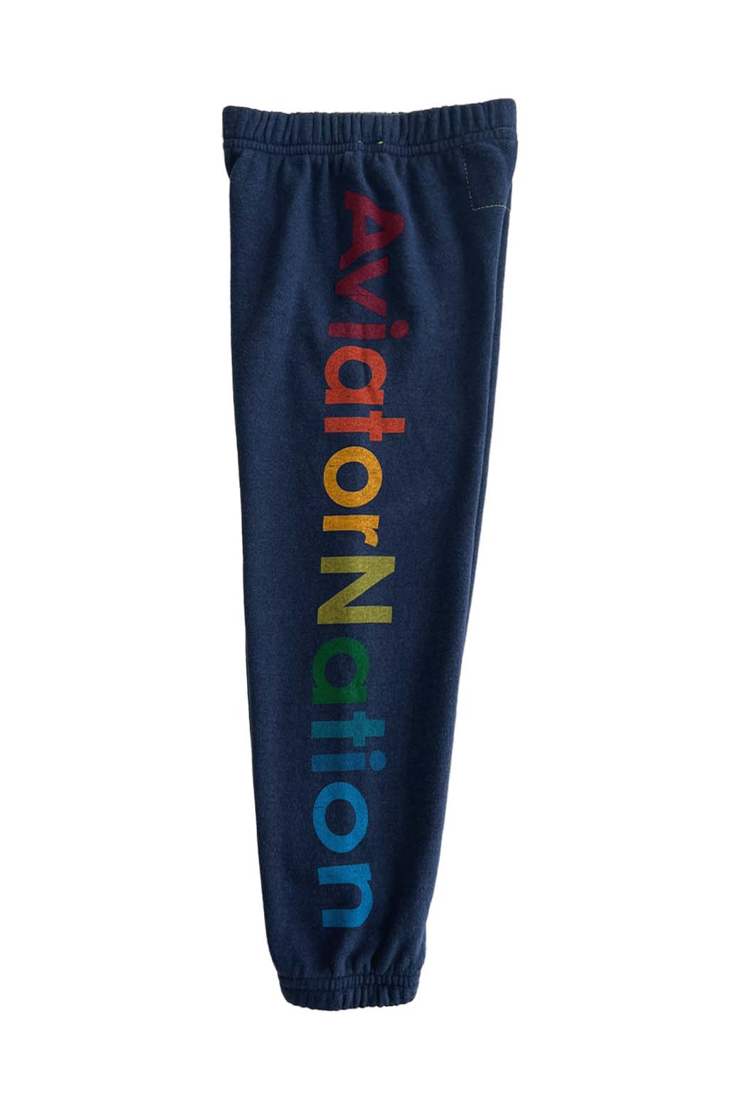 Aviator Nation KID'S AVIATOR NATION SWEATPANTS - NAVY