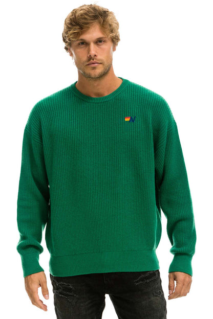 Aviator Nation VINTAGE CABIN UNISEX CASHMERE SWEATER - AMAZON