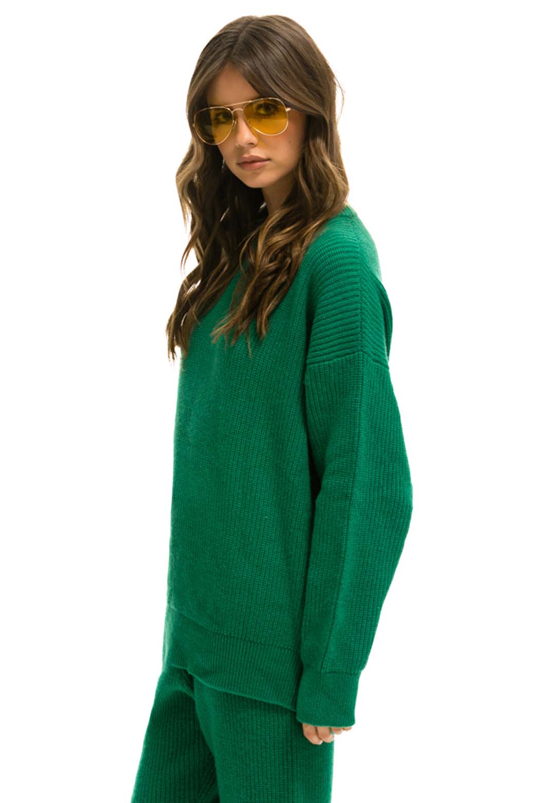 Aviator Nation VINTAGE CABIN UNISEX CASHMERE SWEATER - AMAZON