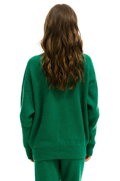 Aviator Nation VINTAGE CABIN UNISEX CASHMERE SWEATER - AMAZON