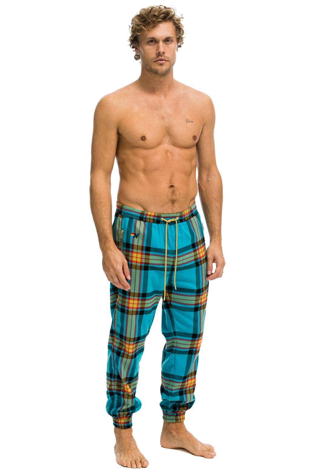 Aviator Nation UNISEX PLAID LODGE PANT - JACKSON PLAID