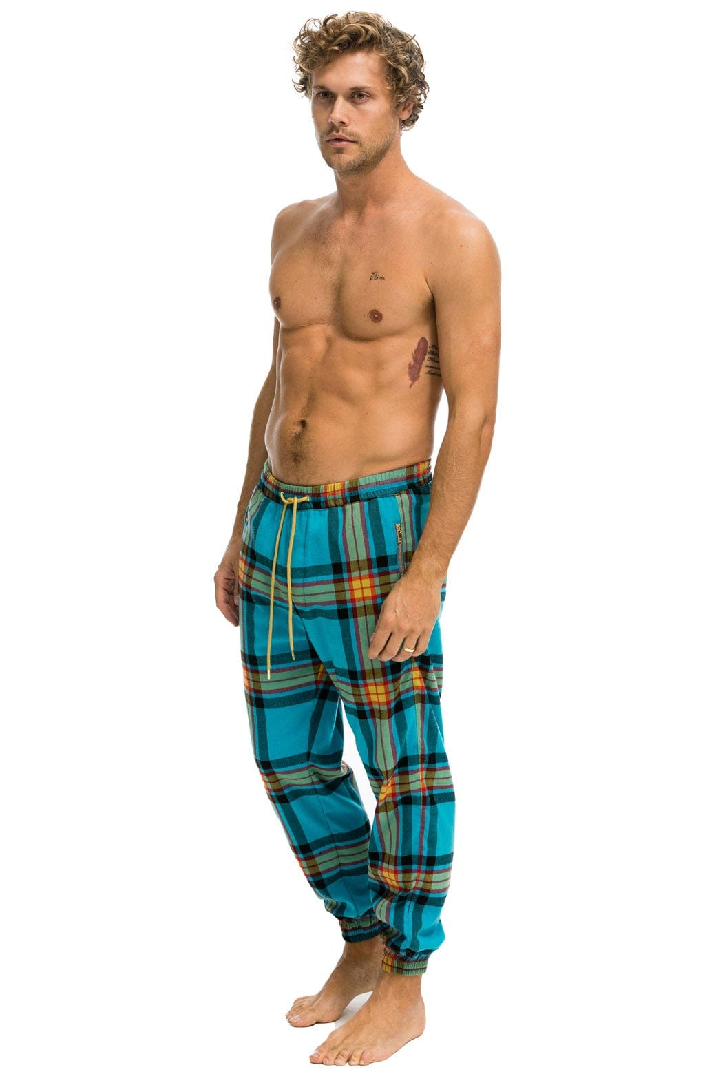 Aviator Nation UNISEX PLAID LODGE PANT - JACKSON PLAID