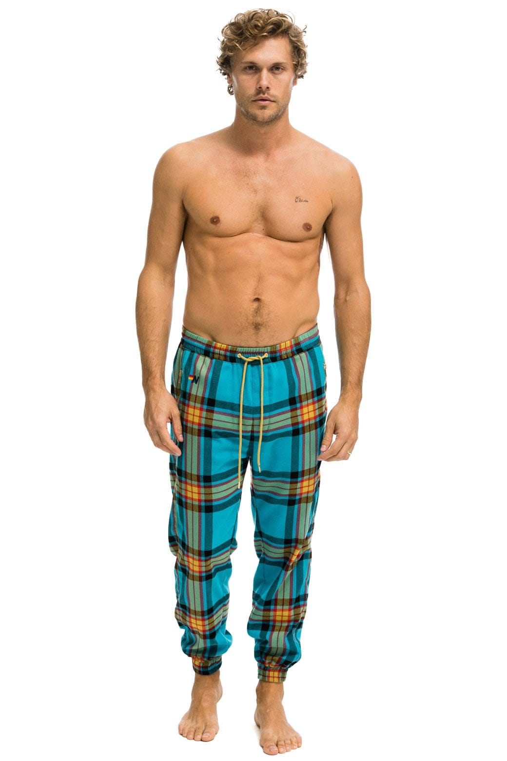 Aviator Nation UNISEX PLAID LODGE PANT - JACKSON PLAID