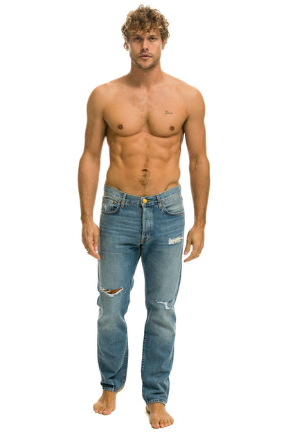 Aviator Nation MEN'S CLASSIC STRAIGHT LEG DENIM JEAN - VINTAGE
