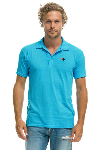 Aviator Nation AVIATOR NATION POLO - NEON BLUE