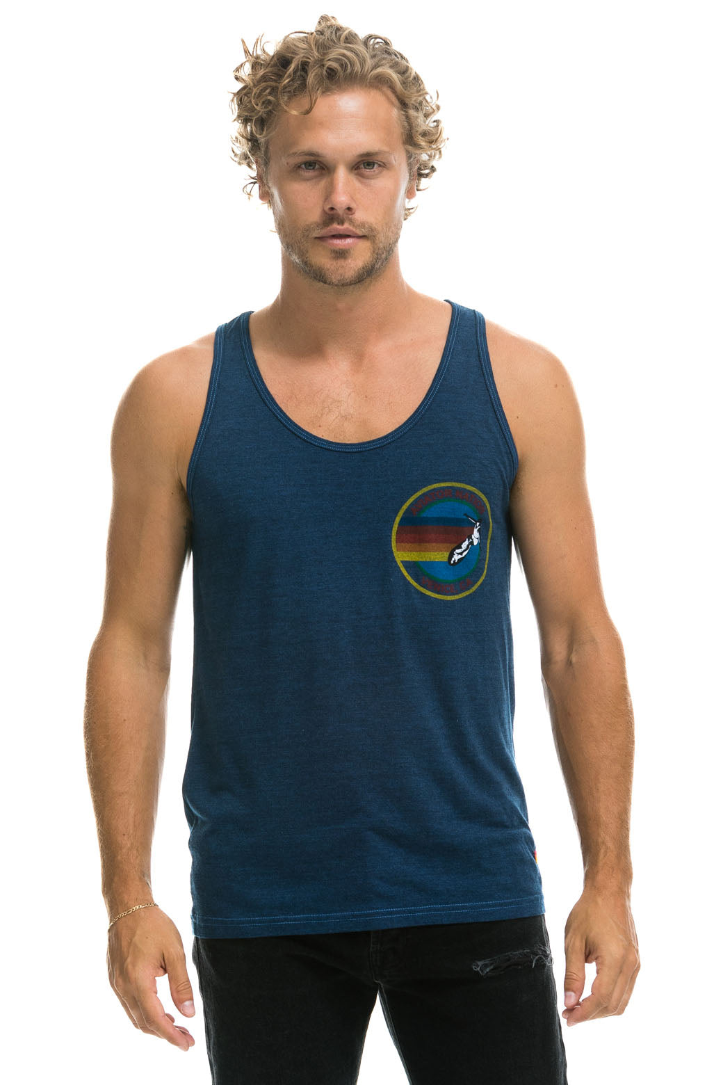 Aviator Nation MEN'S AVIATOR NATION TANK - NAVY