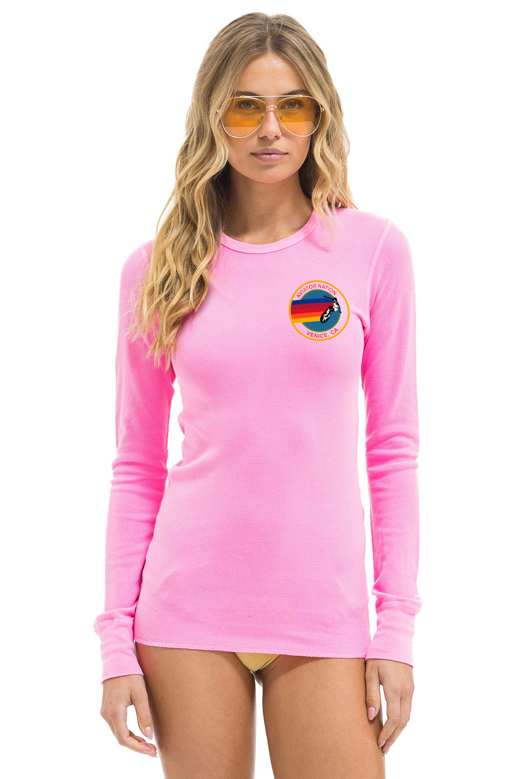 Aviator Nation AVIATOR NATION THERMAL - NEON PINK