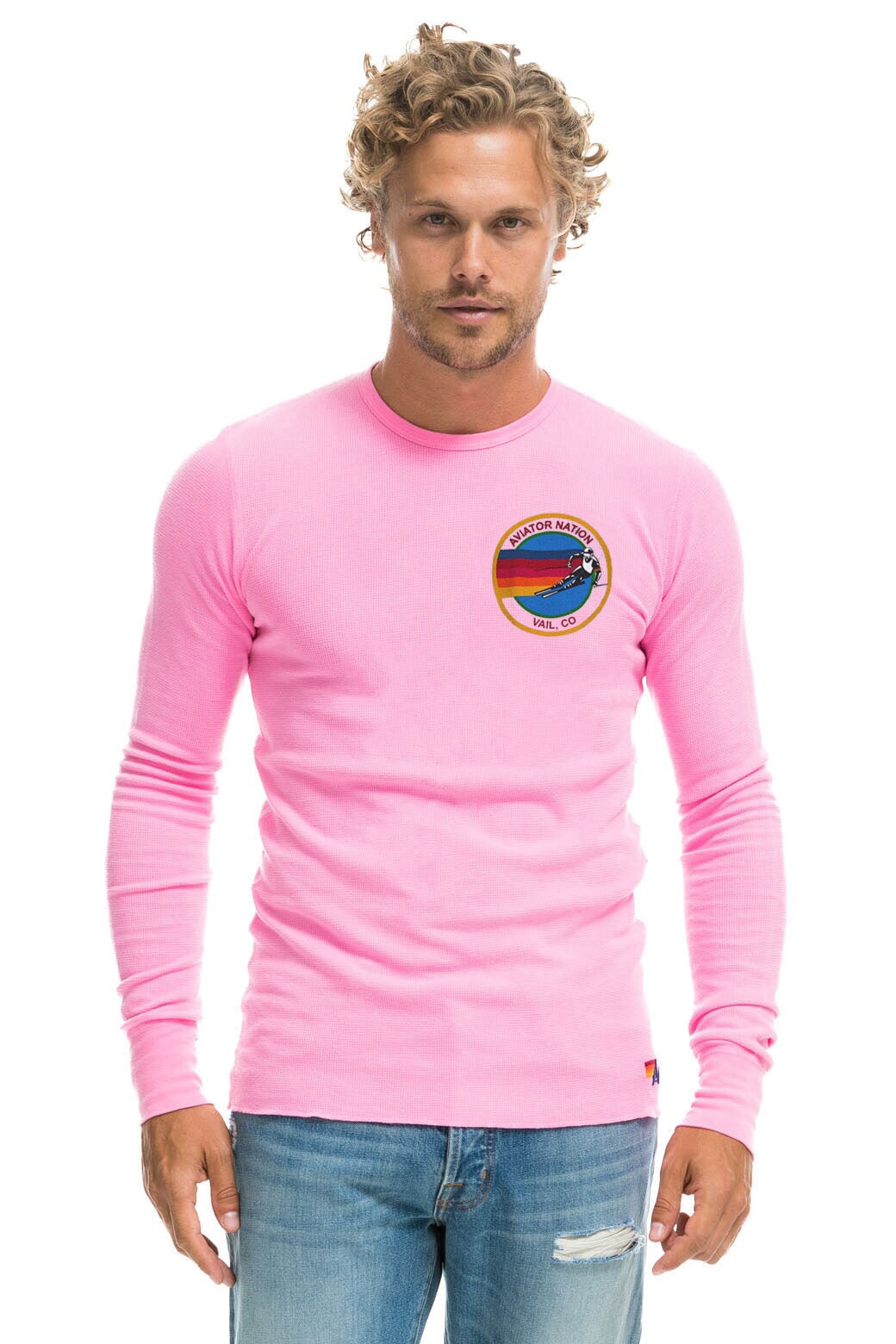 Aviator Nation AVIATOR NATION VAIL THERMAL - NEON PINK