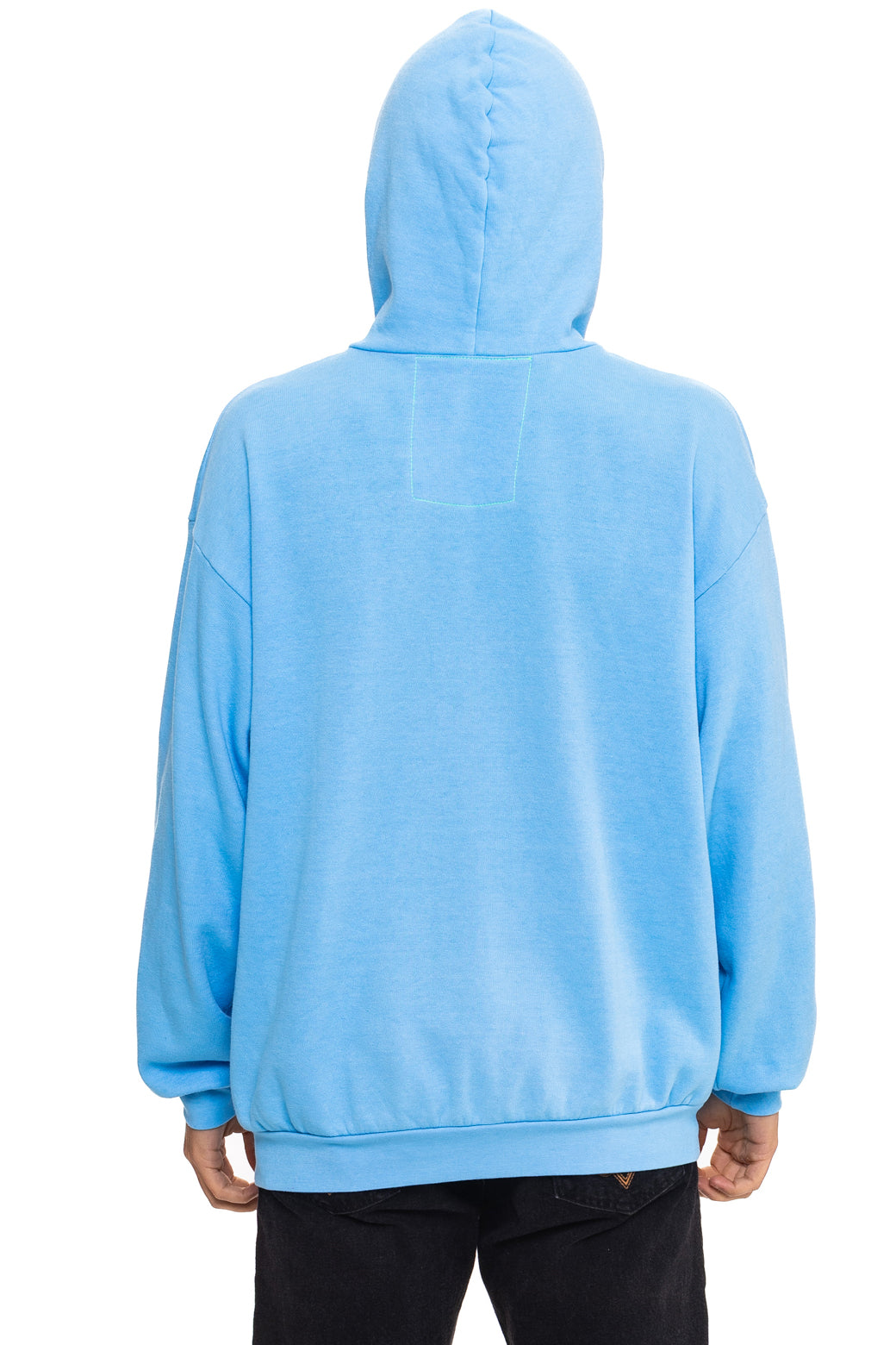 Aviator Nation LOGO PULLOVER RELAXED HOODIE - SKY