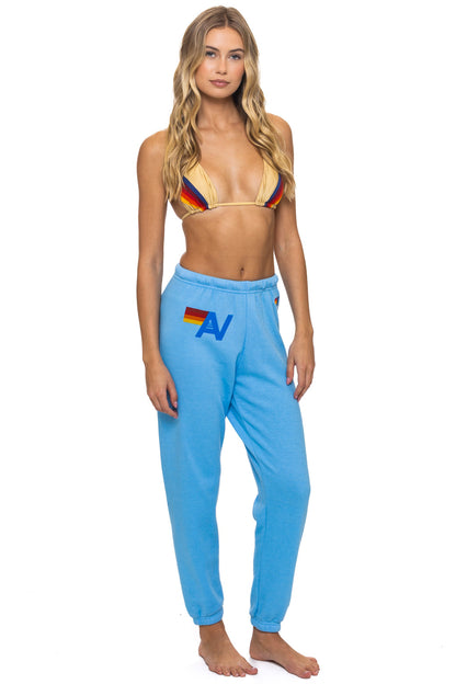 Aviator Nation LOGO SWEATPANTS - SKY