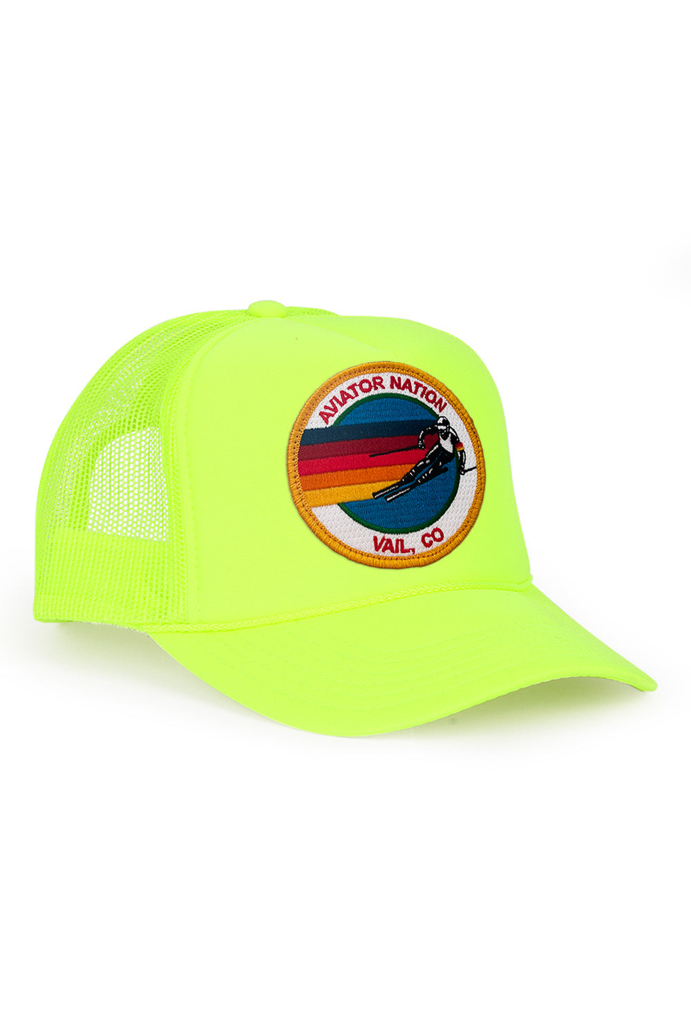 Aviator Nation KID'S VINTAGE SIGNATURE VAIL FOAM TRUCKER HAT