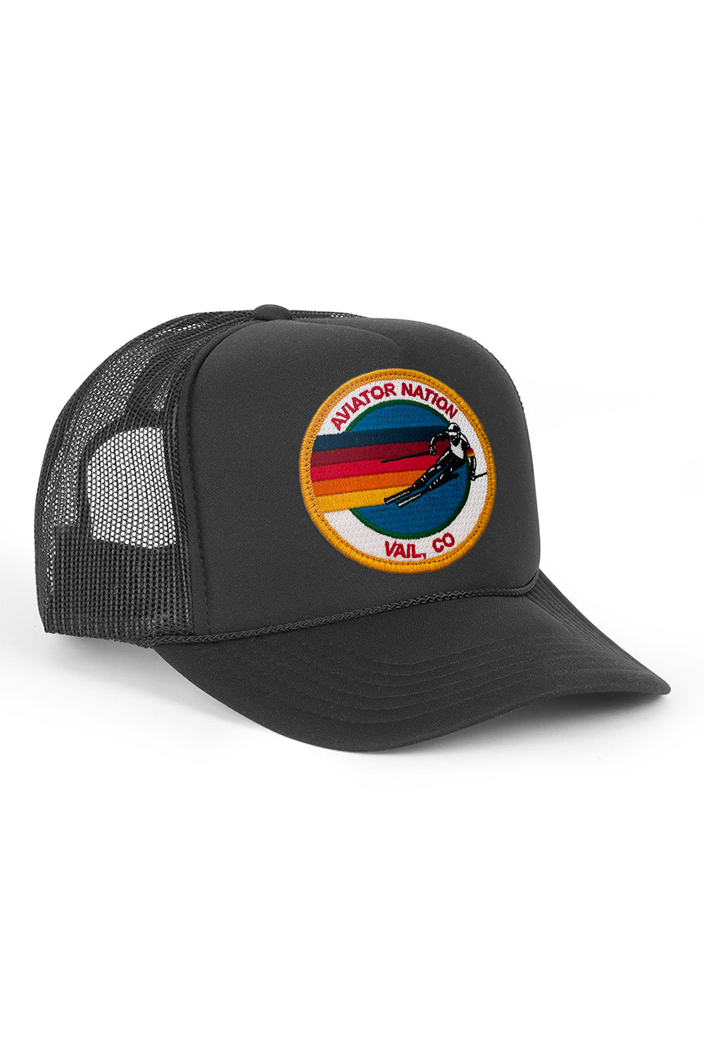Aviator Nation KID'S VINTAGE SIGNATURE VAIL FOAM TRUCKER HAT