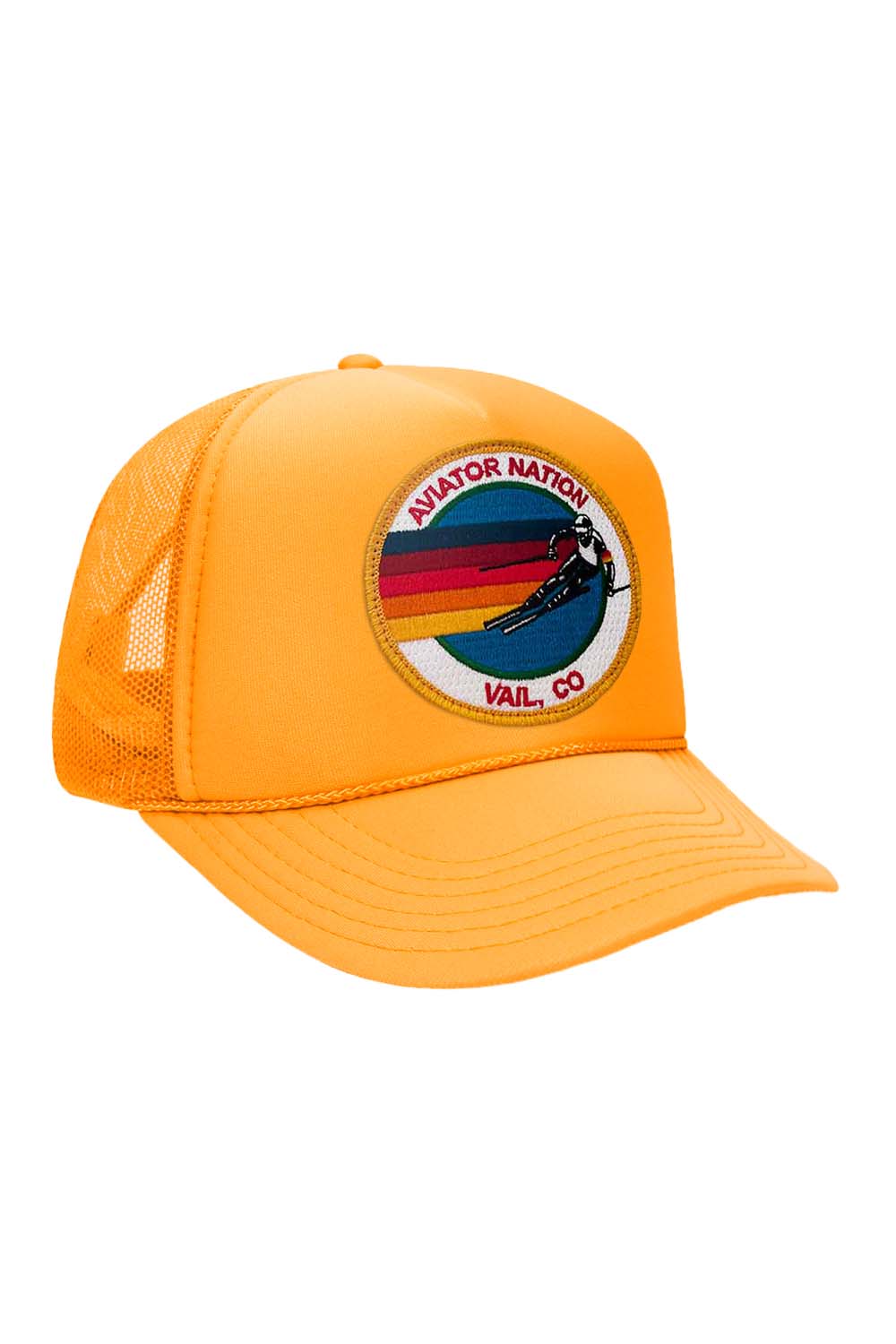 Aviator Nation KID'S VINTAGE SIGNATURE VAIL FOAM TRUCKER HAT